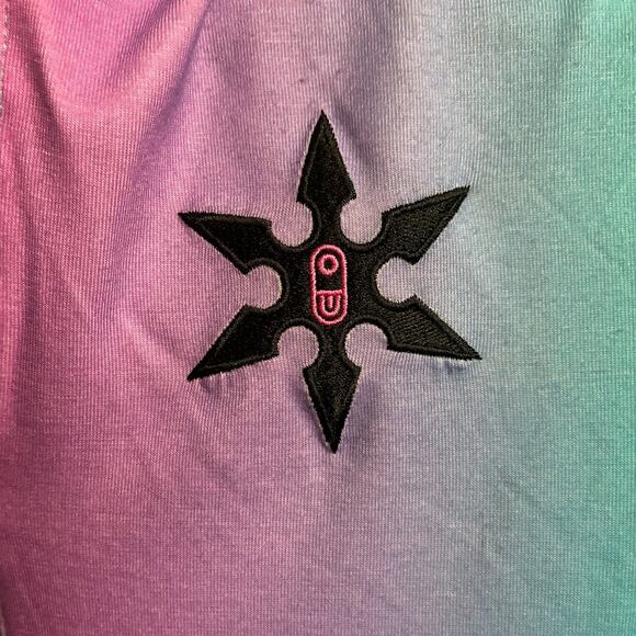 Airblaster L10-12 Youth Ninja BodySuit Snowboard Ski Winter Blue Pink Base Layer - Picture 6 of 8